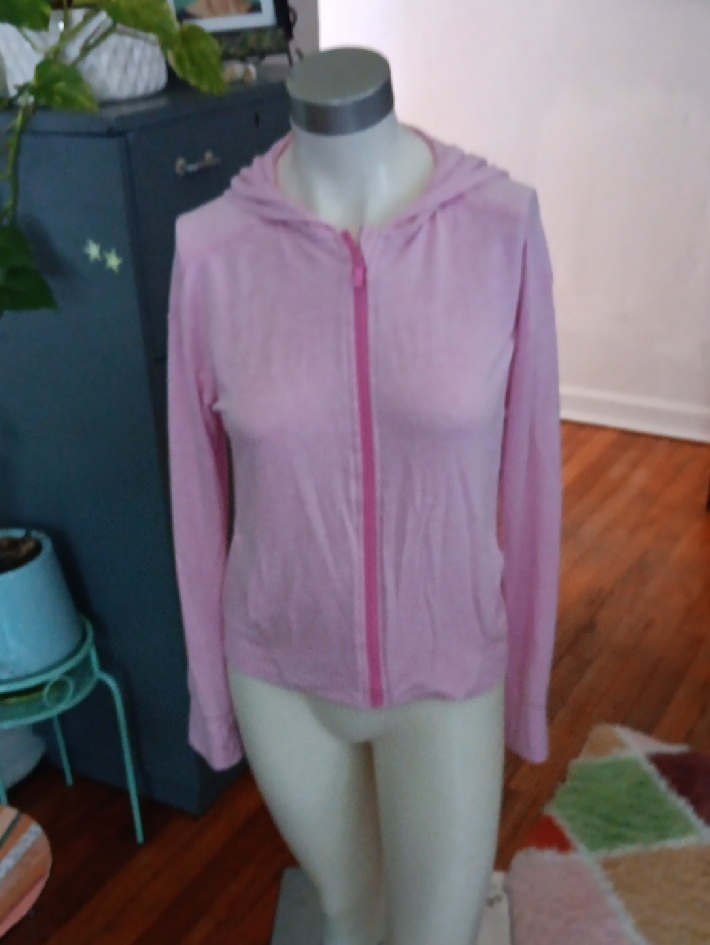 all in motion Light Pink Zip-Up Hoodie